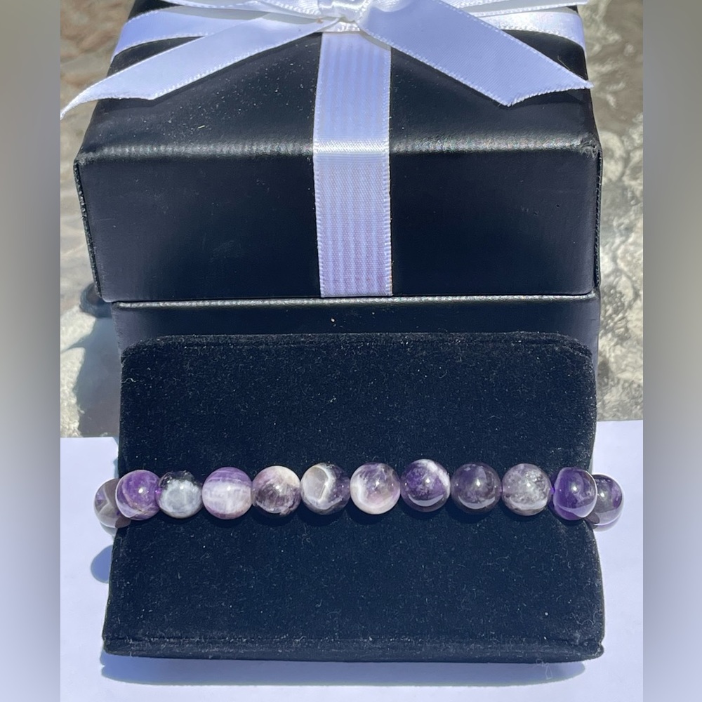 BOGO FREE Beautiful Amethyst Natural Stone Bracelet 💜